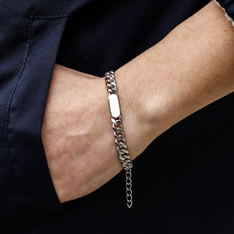 CUBAN CLASSIC STAINLESS STEEL BRACELET