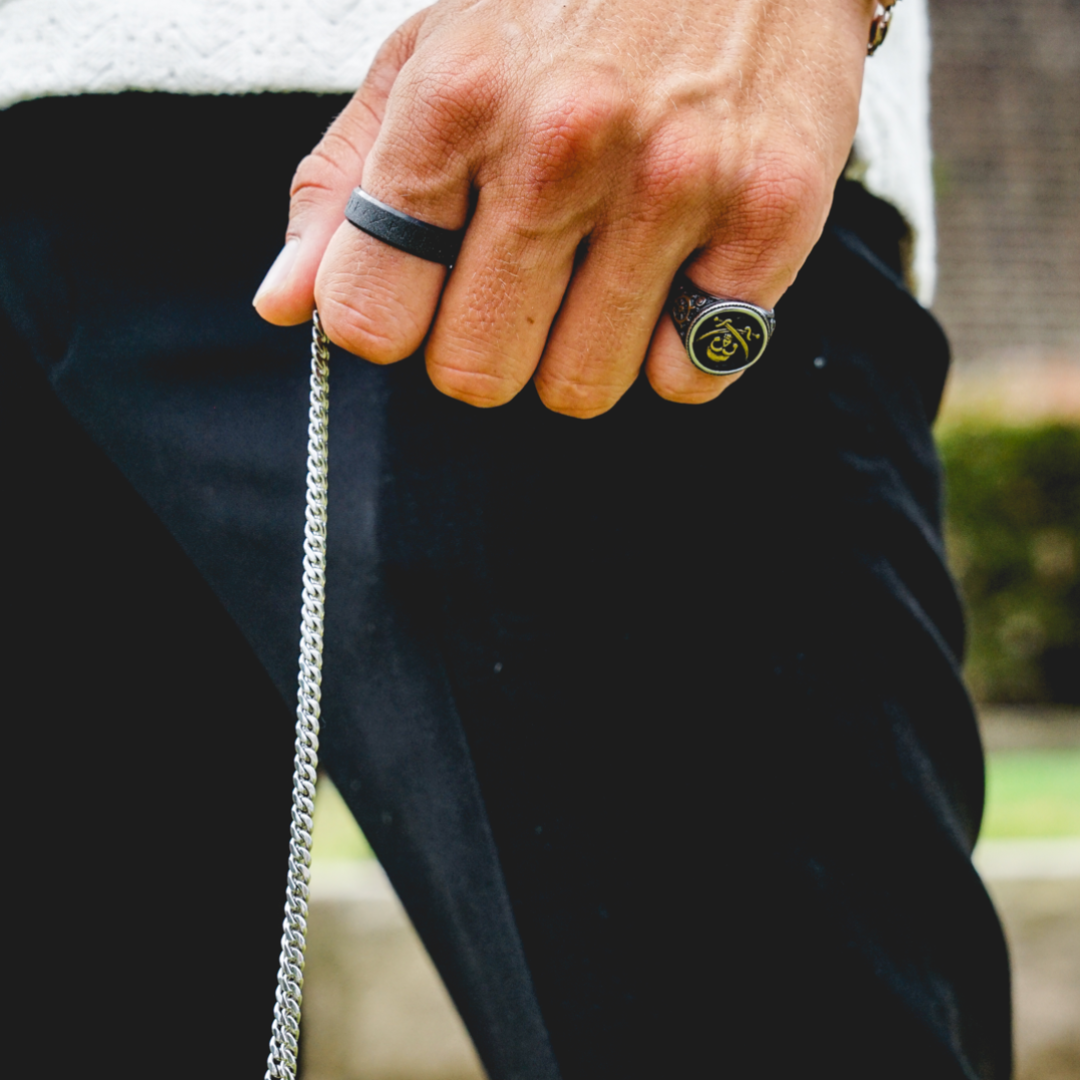 RETRO PIRATE STAINLESS STEEL SKULL RING